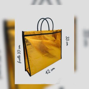 Bolsa Mandadera Popote Laminada 100 pzas
