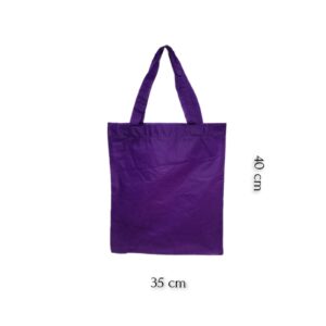 Bolsa Plana Poco Peso Morada