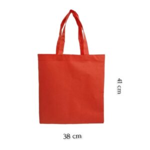 Bolsa Plana Costura Naranja