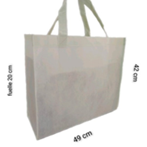 BOLSA XL POLIESTER ACARTONADA VERDE CLARO