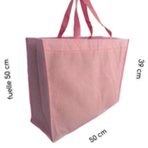 BOLSA XL ROSA OSCURO GRABADO AGUA ASA MOCHILA
