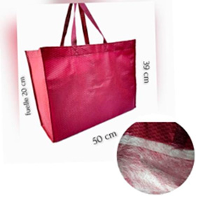 BOLSA XL VINO GRABADO AGUA ASA MOCHILA REFORZADA